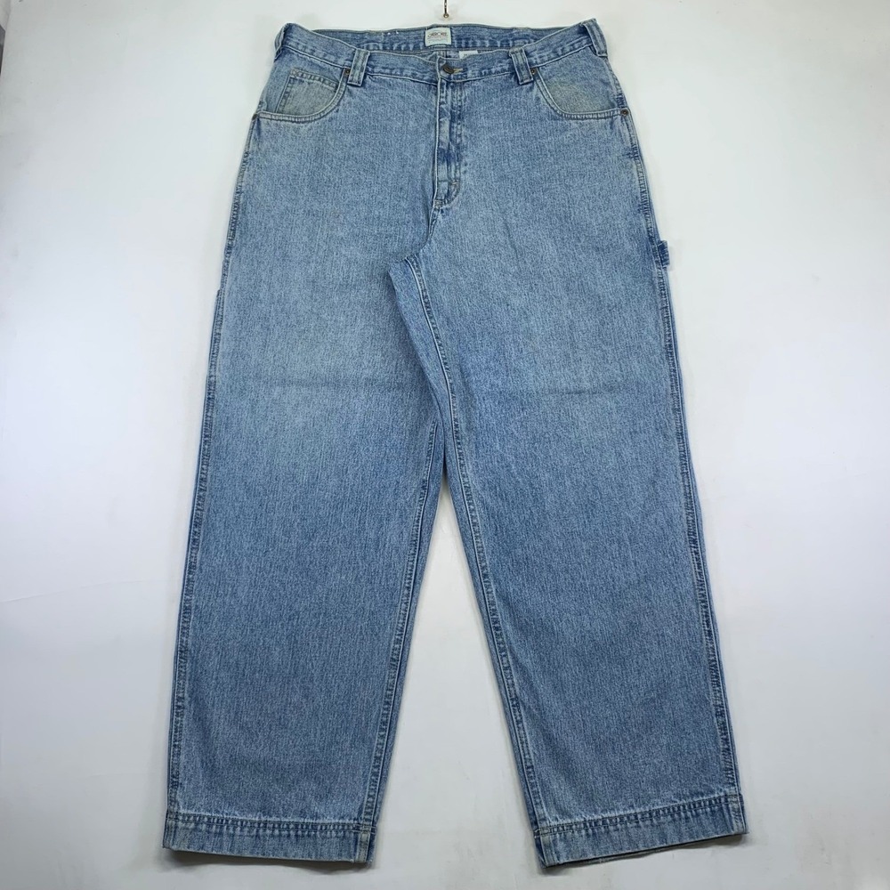 Vintage Cherokee Carpenter Jeans Mens 36x30 (34x28.5) Baggy Faded Grunge Skater